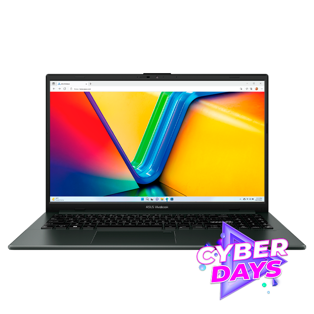 CYBER DAYS Notebook ASUS Vivobook Go 15 E1504FA AMD Ryzen 5 7520U | 8GB DDR5 | 512Gb NVME | 15.6 FHD | 90NB0ZR2-M02NY0