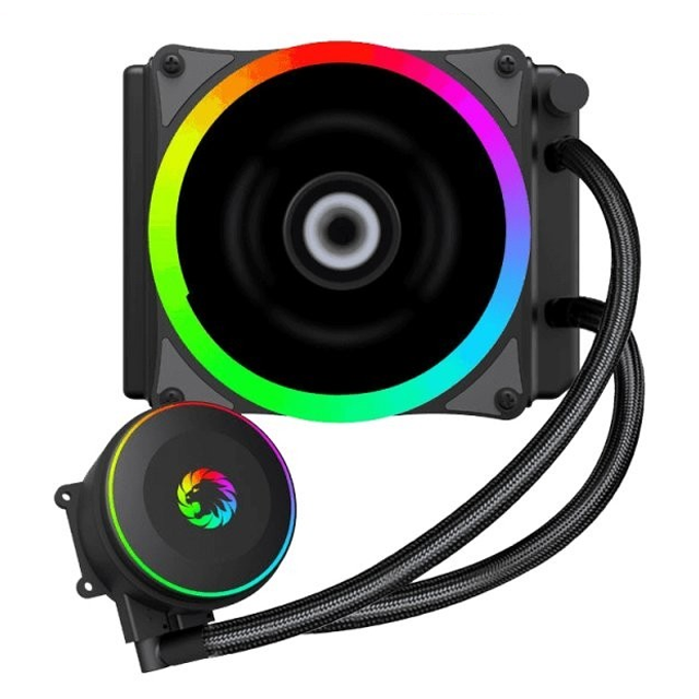 Cooler CPU Water Cooling Gamemax Iceberg 120mm Rainbow Intel/AMD