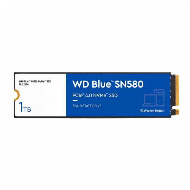 Disco SSD M2 WD Blue 1Tb SN580 4150Mb/s NVME