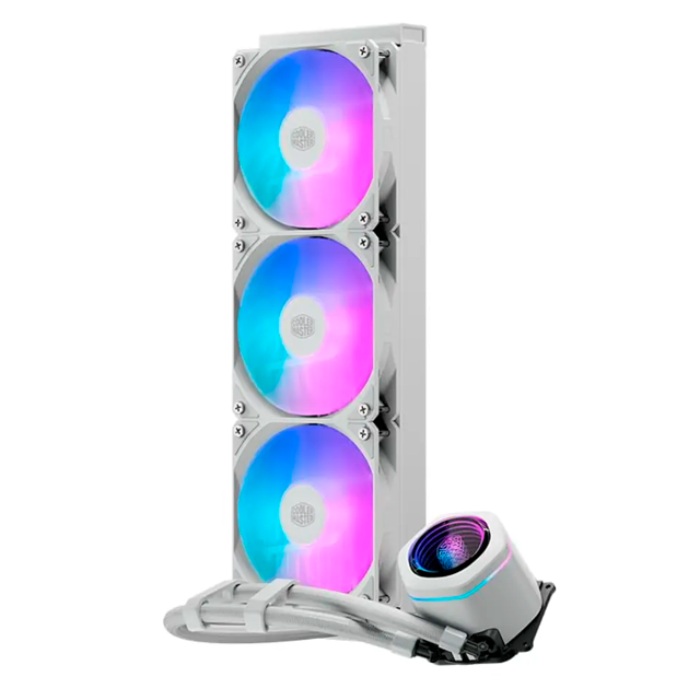 Cooler CPU Watercooler Cooler Master MasterLiquid 360 CORE NEX White ARGB LGA1200/LGA1700/LGA1851/AM4/AM5