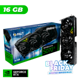 BLACK FRIDAY PLACA DE VIDEO PALIT NVIDIA GEFORCE RTX 5070 TI GAMING PRO S 16GB GDDR7
