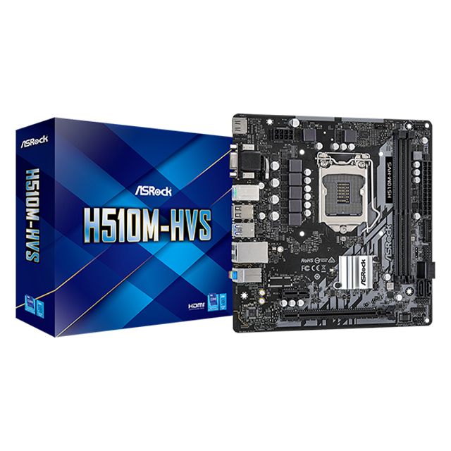 Mother ASROCK H510M-HVS (10ma/11va Gen) LGA1200