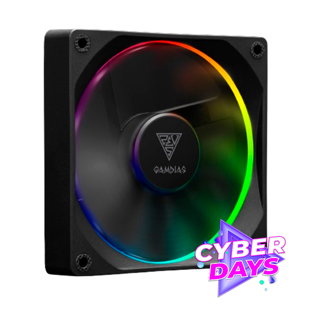 CYBER DAYS Cooler Fan Gamdias Aeolus M3-1201 ARGB 120mm