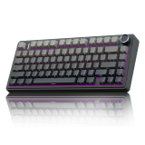 Teclado Aula F75 Wireless Black Degrade Mecánico 75% Rainbow RGB Switch Reaper Español