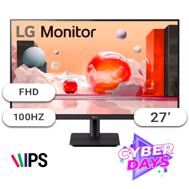 CYBER DAYS Monitor LG LED 27 27MS500 IPS 100Hz Borderless FreeSync HDMI