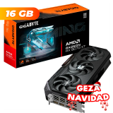 NAVIDAD Placa de Video Gigabyte Radeon RX 9070 XT GAMING OC 16Gb GDDR6