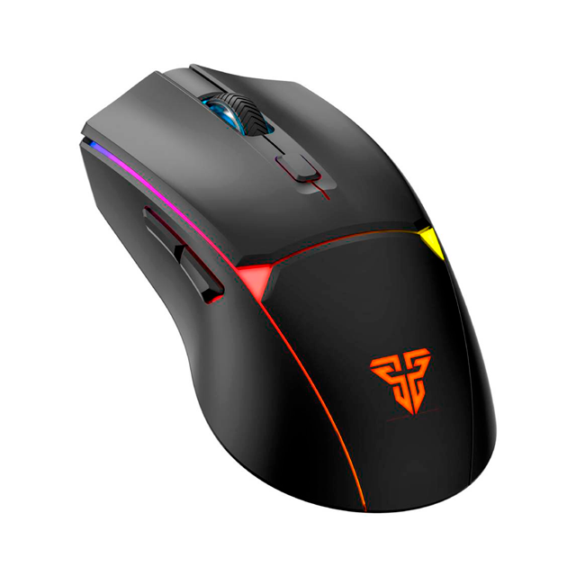 Mouse Fantech Crypto II WG7V2RD Black Wireless + Dock RGB