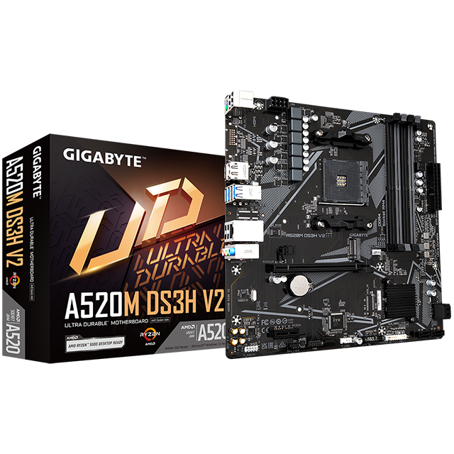 Mother Gigabyte A520M-DS3H V2 AM4 (3ERA/4TA/5TA GEN)