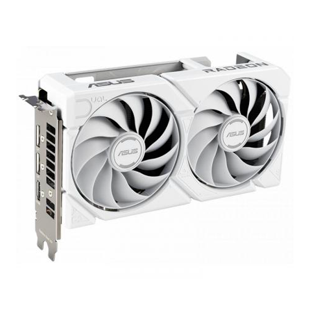Placa de Video ASUS Radeon RX 9060 XT DUAL WHITE 16GB GDDR6