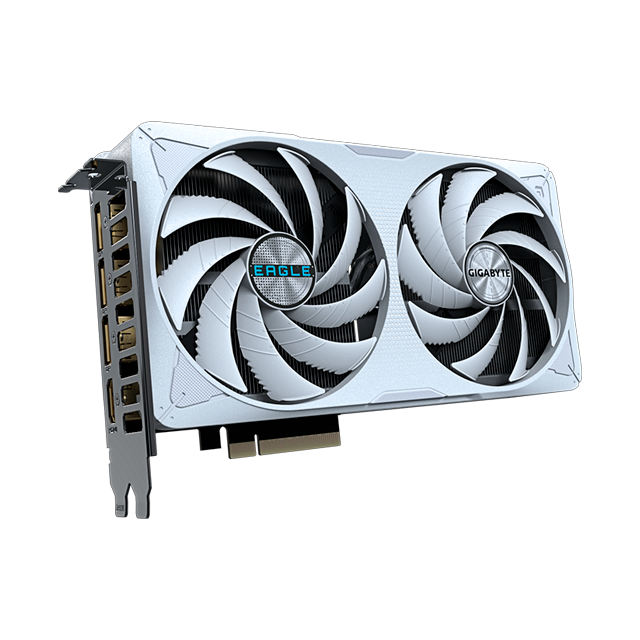 Placa de Video Gigabyte NVIDIA GeForce RTX 5060 EAGLE OC ICE 8Gb GDDR7