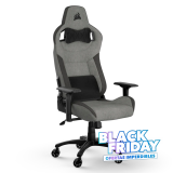 BLACK FRIDAY Silla Gamer Corsair T3 Rush Gris/Carbon 2023