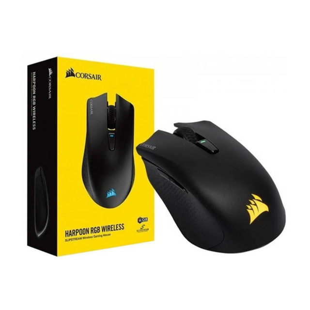 Mouse Corsair Harpoon RGB Wireless Slipstream 10000 DPI