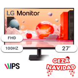 NAVIDAD Monitor LG LED 27 27MS500 IPS 100Hz Borderless FreeSync HDMI