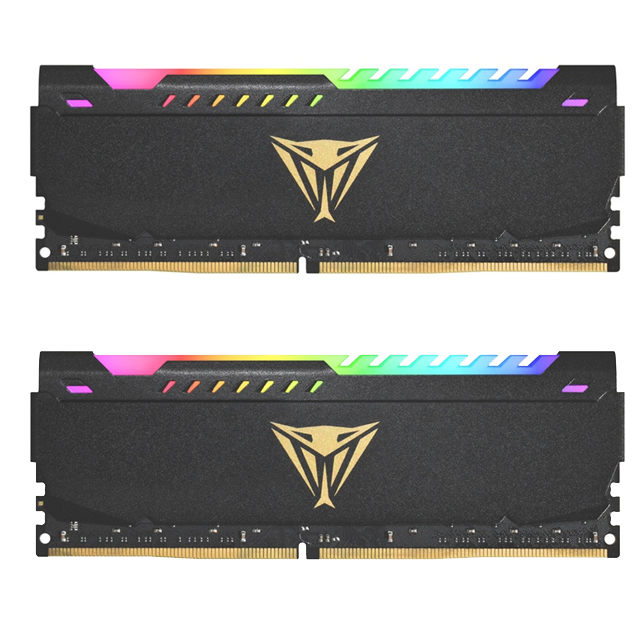 Memoria RAM Patriot 16GB (2x8GB) DDR4 3600Mhz Viper Steel RGB PVSR416G360C0K