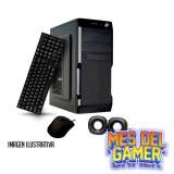 GABINETE KIT ATX C/FUENTE 500W (TECLADO. MOUSE Y PARLANTES)