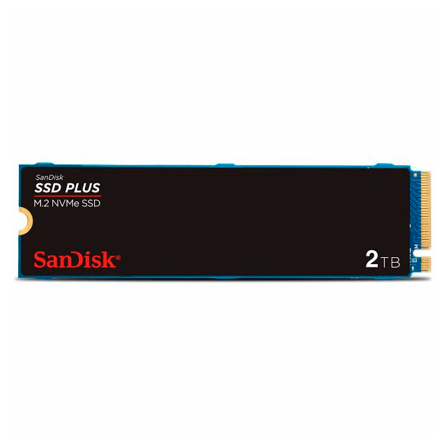 DISCO SSD M2 SANDISK PLUS 2TB 3200MB/S GEN3 NVME