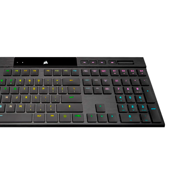 Teclado Mecánico Corsair K100 Air Wireless RGB Ultradelgado Cherry MX Ultra Low Profile