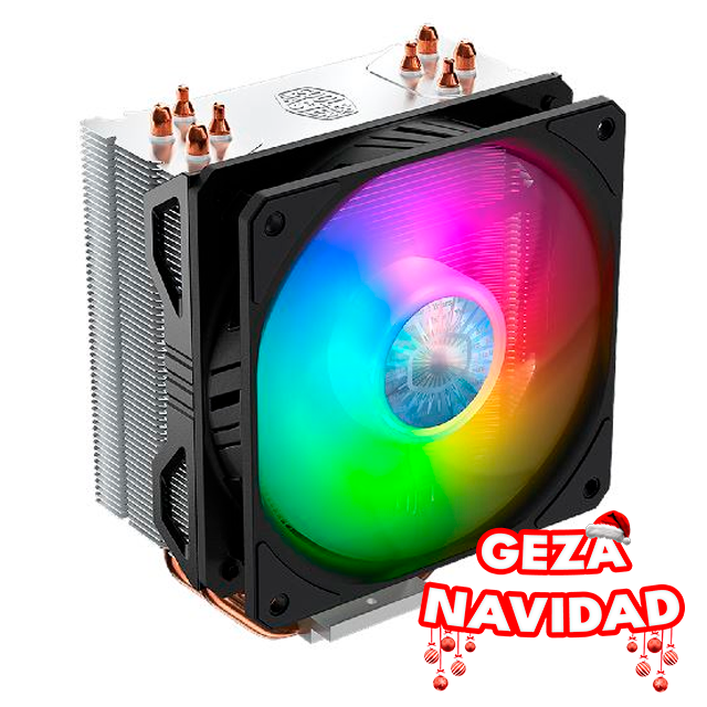 NAVIDAD Cooler CPU Cooler Master Hyper 212 ARGB Intel/AMD (1x12cm)