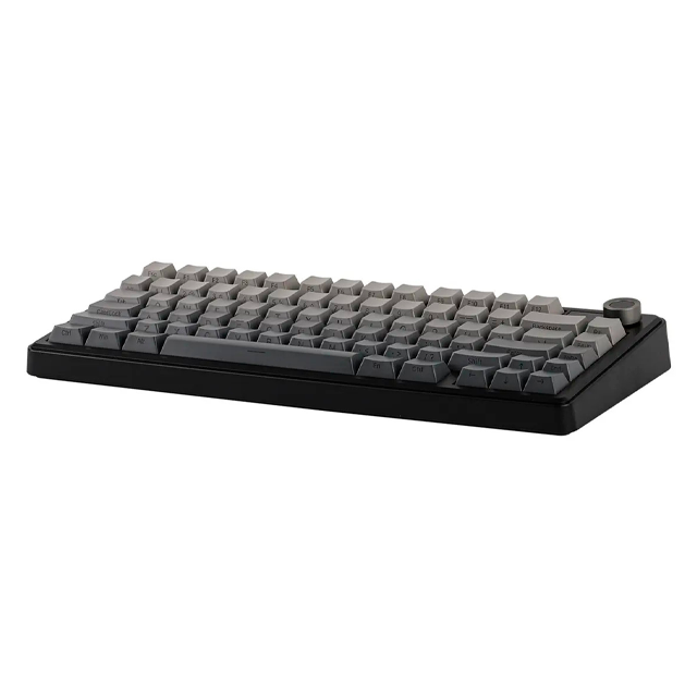 Teclado Aula F75 Max Wireless Black Degrade Mecánico 75% Rainbow RGB Switch Reaper
