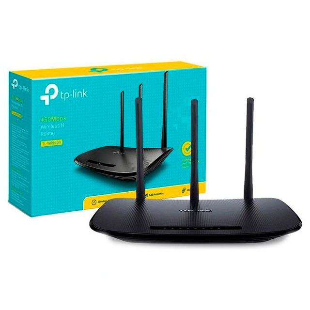 Router WiFi TP-Link WR940N 450M 3 Ant