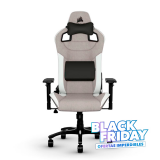 BLACK FRIDAY Silla Gamer Corsair T3 Rush Gris/Blanco 2023