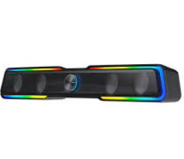 Barra de Sonido Fantech Beat Bar GS305 Black RGB 3.5mm/USB Bluetooth