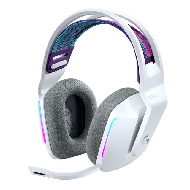 Auriculares Logitech G733 Lightspeed White RGB Wireless Gaming Headset PC -  Gezatek Computación