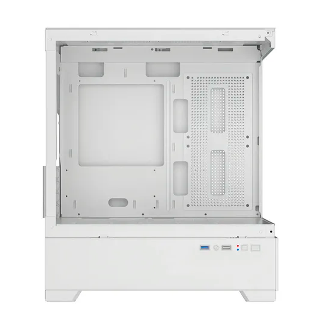 Gabinete Sentey H30 GS-6130 White Templado 5x12cm ARGB