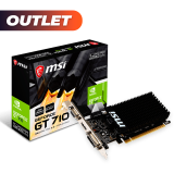 OUTLET Placa de Video MSI NVIDIA GeForce GT 710 1GB GDDR3 LP