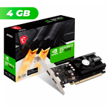 Placa de Video MSI NVIDIA GeForce GT 1030 4Gb GDDR4