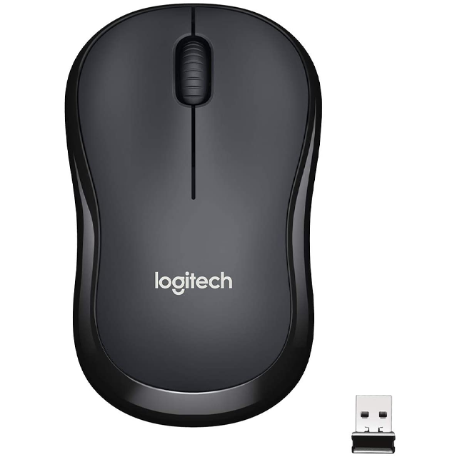 Mouse Logitech M220 Negro Wireless Inalámbrico USB