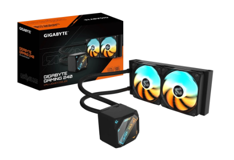 Cooler CPU Watercooler Gigabyte Gaming 240 ARGB 240mm LGA1200/LGA1700/LGA1851/AM4/AM5