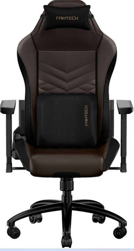 Silla Fantech Ledare GC192 Brown Piston Clase 4 Reclinable 180° Brazos 4D