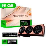 Placa de Video MSI NVIDIA GeForce RTX 5080 INSPIRE 3X OC 16GB GDDR7 + BORDERLANDS 4