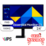 NAVIDAD Monitor Samsung 24 D300 IPS 100Hz VGA/HDMI