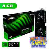 MES GAMER Placa de Video Palit NVIDIA GeForce RTX 5060 TI DUAL 8GB GDDR7