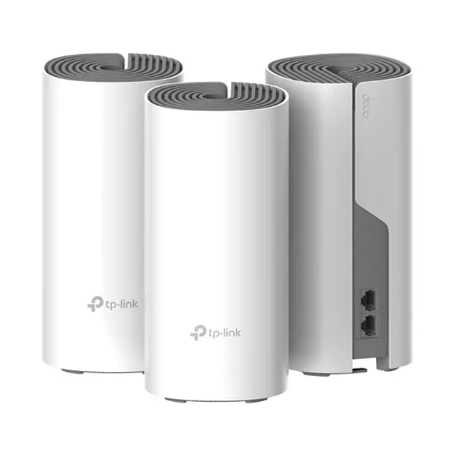 Sistema WiFi Mesh TP-Link Deco E4 Pack X3 AC1200 Dual Band