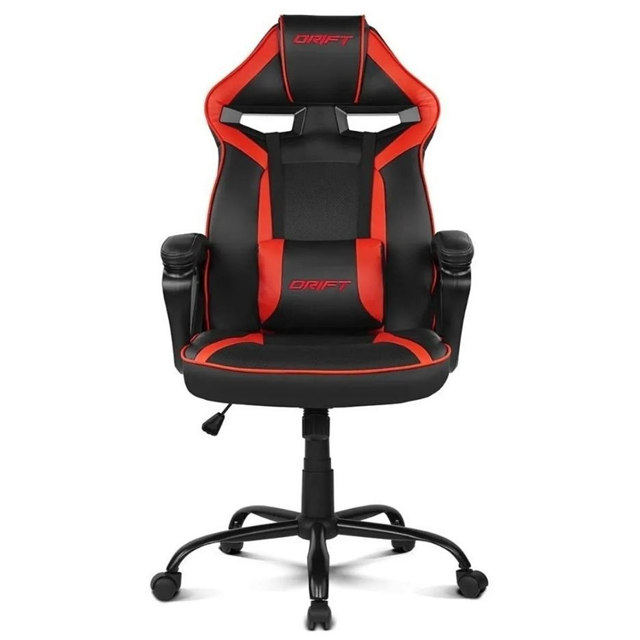 Silla Gamer Drift Ergo Premium DR-50BR Negra/Roja