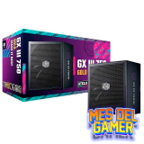FUENTE COOLER MASTER GX3 750W 80 PLUS GOLD ATX 3.0 PCIE 5.0 FULL MODULAR