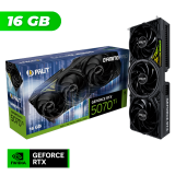 NAVIDAD PLACA DE VIDEO PALIT NVIDIA GEFORCE RTX 5070 TI GAMING PRO S 16GB GDDR7