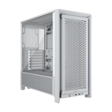 GABINETE CORSAIR FRAME 4000D RS TEMPLADO WHITE 3X120MM