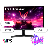 CYBER DAYS Monitor LG Gamer 24GS60F 24 180Hz 1Ms IPS Borderless HDMI/DP