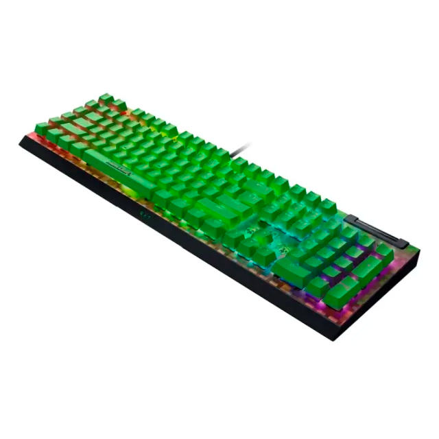 Teclado Razer Blackwidow V4 X Minecraft Edition Green Switch Ingles