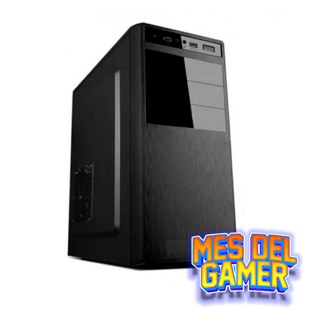 MES GAMER Gabinete ATX C/Fuente 600W Naxido Game Pro 600 70003B USB3