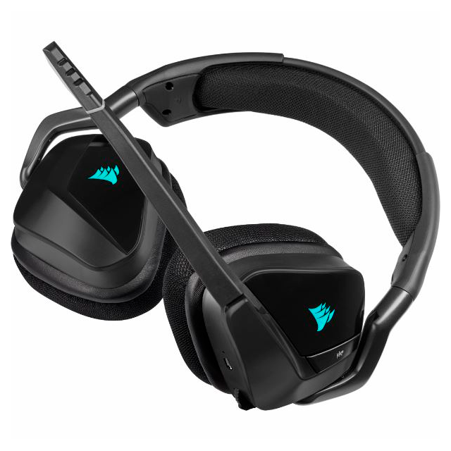 Auriculares Corsair VOID RGB Elite Wireless Carbon PC/PS4/PS5/XBOX/Mobile