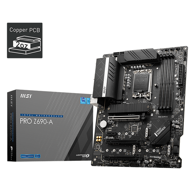 Mother MSI PRO Z690-A DDR5 (12va Gen) LGA1700