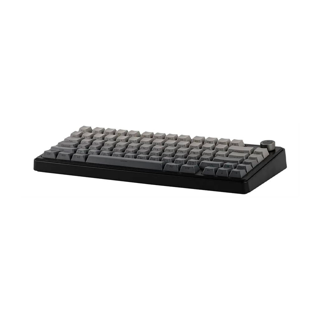 Teclado Aula F75 Wireless Black Degrade Mecánico 75% Rainbow RGB Switch Reaper Español