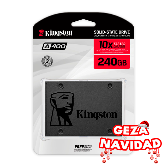 NAVIDAD Disco SSD Kingston 240GB A400 SATA3