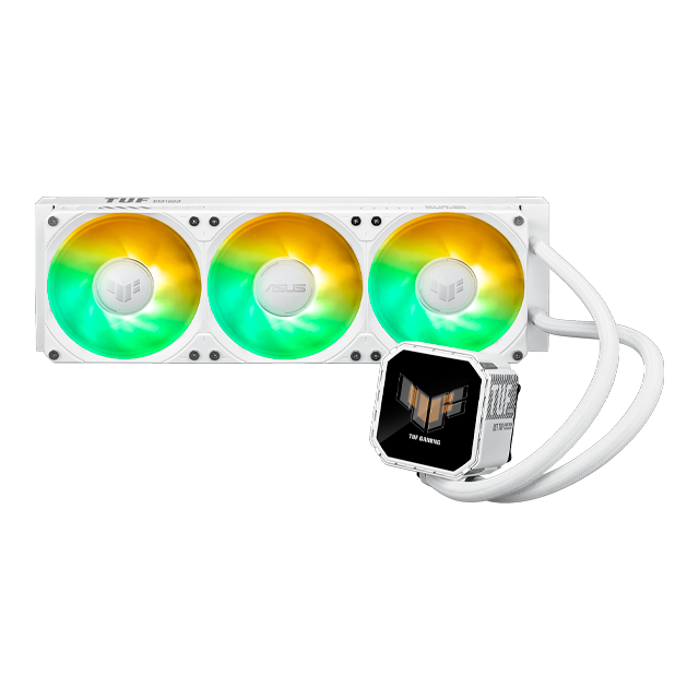 COOLER CPU WATERCOOLER ASUS TUF GAMING LC III 360 ARGB LCD WHITE 360MM LGA1200/LGA1700/LGA1851/AM4/AM5