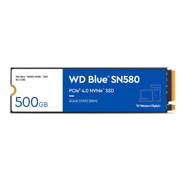 Disco SSD M2 WD Blue 500Gb SN580 4000Mb/s NVME